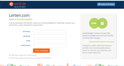Desktop Screenshot of lerten.com